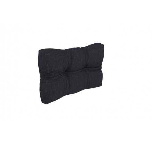 Pallet Garden Quilted Side Cushion 60x40x12 cm Black