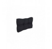 Pallet Garden Quilted Side Cushion 60x40x12 cm Black