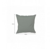 Decorative Cushion for Pallet Sofa and Garden Furniture, Waterproof, 40x40 cm, Grey