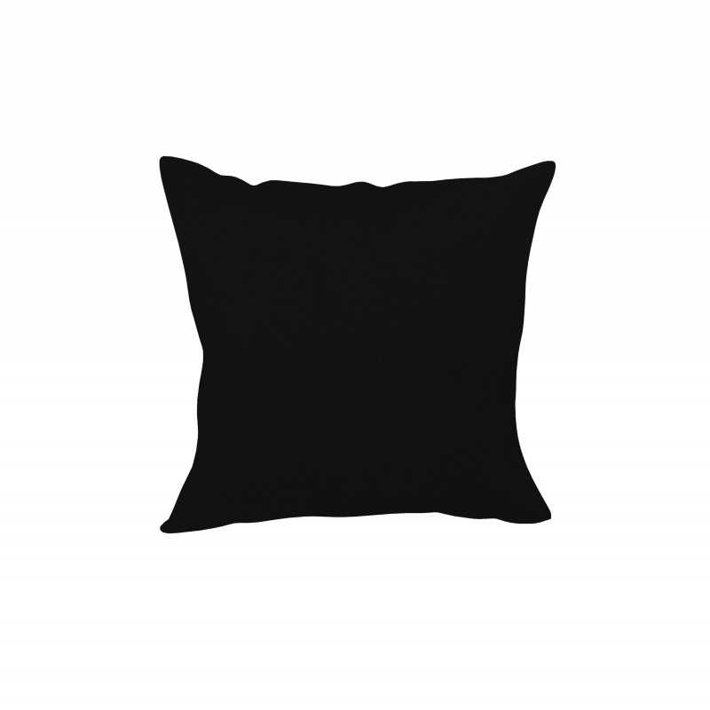 Decorative Cushion for Pallet Sofa and Garden Furniture, Waterproof, 40x40 cm, Black