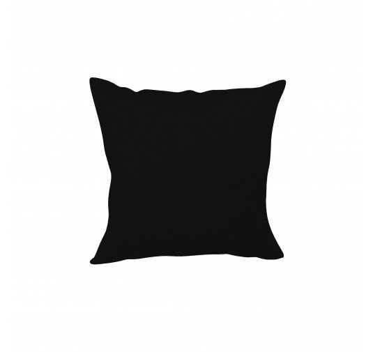 Decorative Cushion for Pallet Sofa and Garden Furniture, Waterproof, 40x40 cm, Black