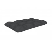 Pallet Seat Cushion, Quilted, 120x60x12 cm, Anthracite