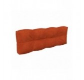 Pallet Backrest Cushion, Quilted, 120x40x12 cm, Orange