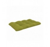 Set of 6 Pallet Cushions, 2x Seat + 2x Backrest + Side Cushion + Deco Cushion, Quilted, Lime