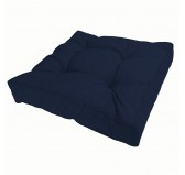 Garden Chair Seat Cushion, Dark Blue 40x40