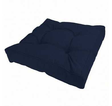 Garden Chair Seat Cushion, Dark Blue 70x70