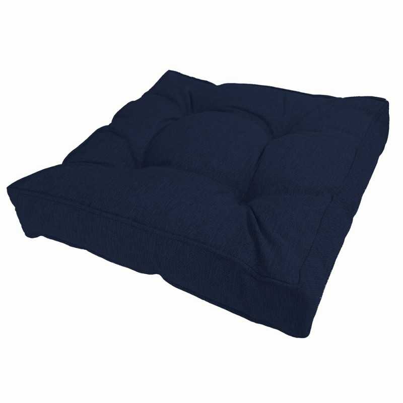 Garden Chair Seat Cushion, Dark Blue 70x70