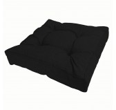 Garden Chair Seat Cushion, Black 40x40