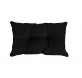 Garden Chair Back Cushion, Black 50x40