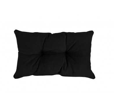 Garden Chair Back Cushion, Black 60x40