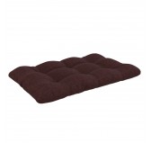 Pallet Seat Cushion, Quilted, 120x80 cm, Violet