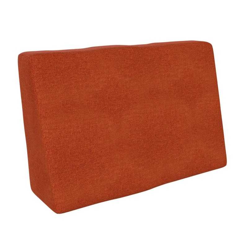 Pallet Side Cushion, 60x40x20/10 cm, Orange