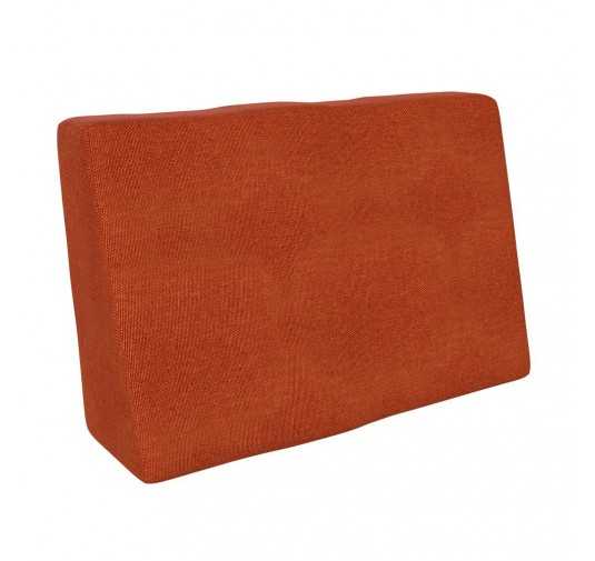 Pallet Side Cushion, 60x40x20/10 cm, Orange