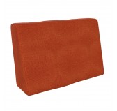 Pallet Side Cushion, 60x40x20/10 cm, Orange