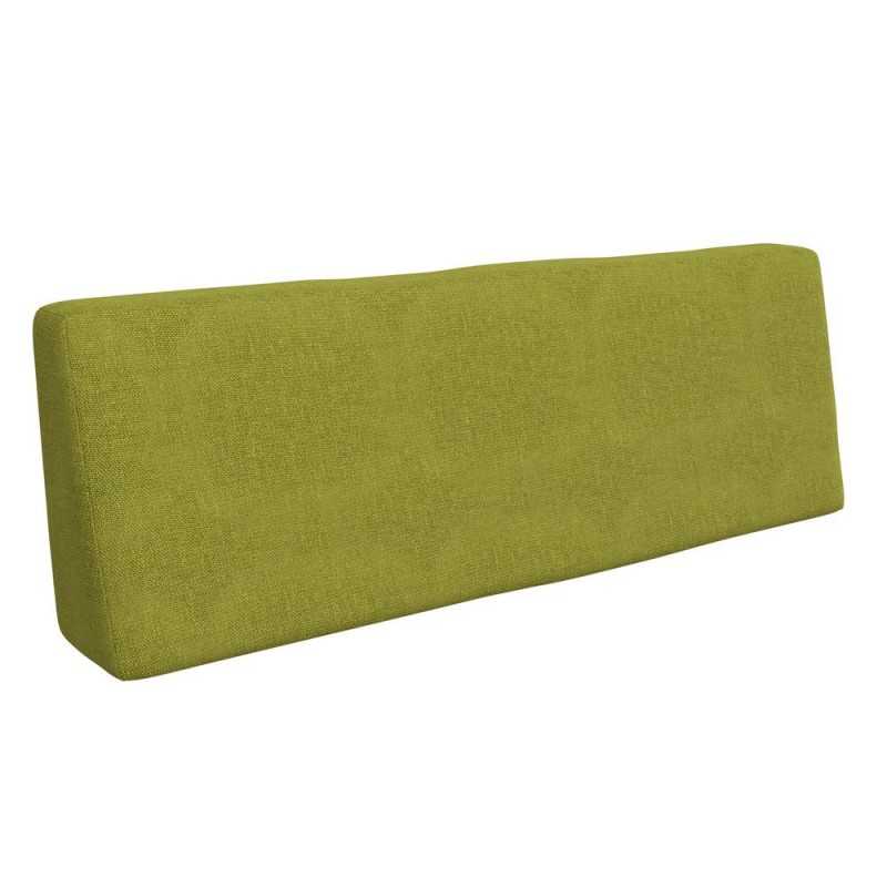 Pallet Backrest Cushion, 120x40x20/10 cm, Lime