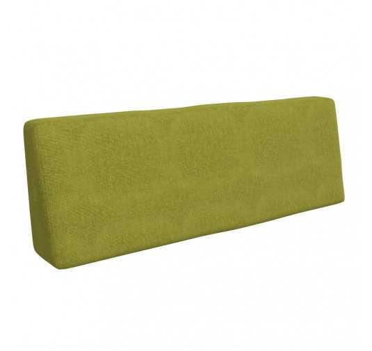 Pallet Backrest Cushion, 120x40x20/10 cm, Lime