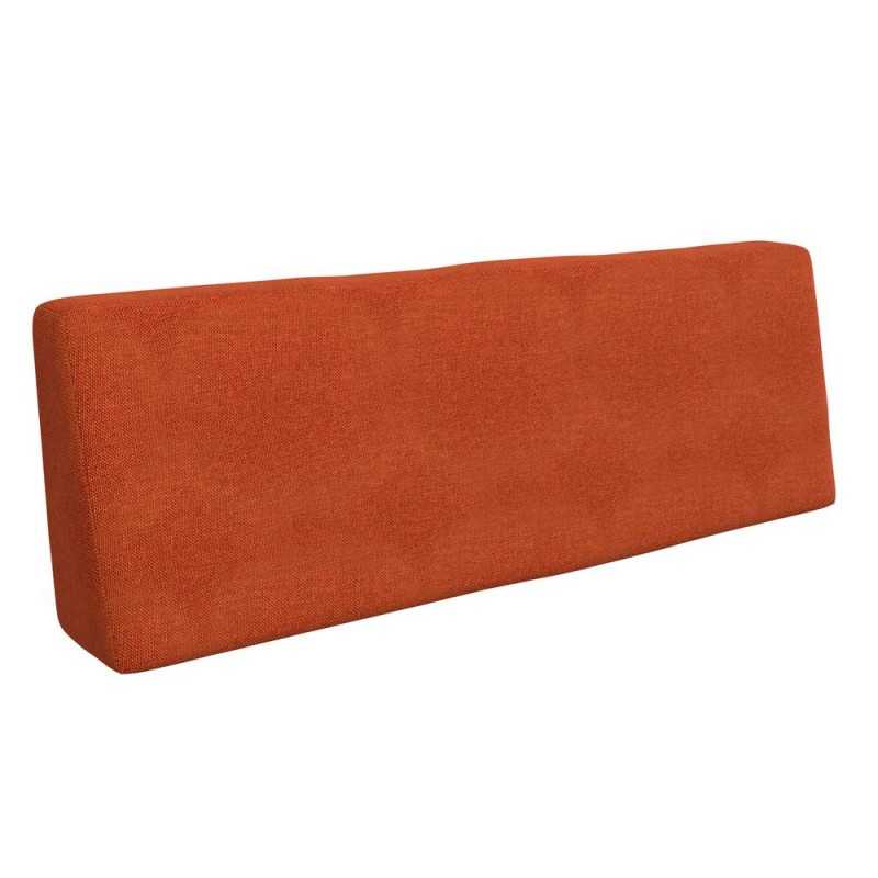 Pallet Backrest Cushion, 120x40x20/10 cm, Orange