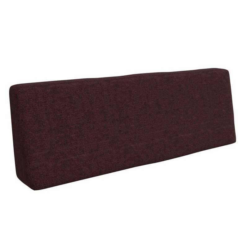 Pallet Backrest Cushion, 120x40x20/10 cm, Violet