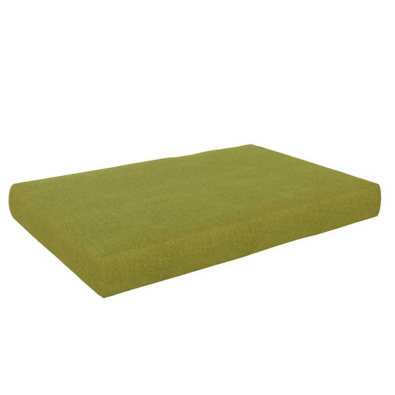 Pallet Seat Cushion, 120x80 cm, Lime