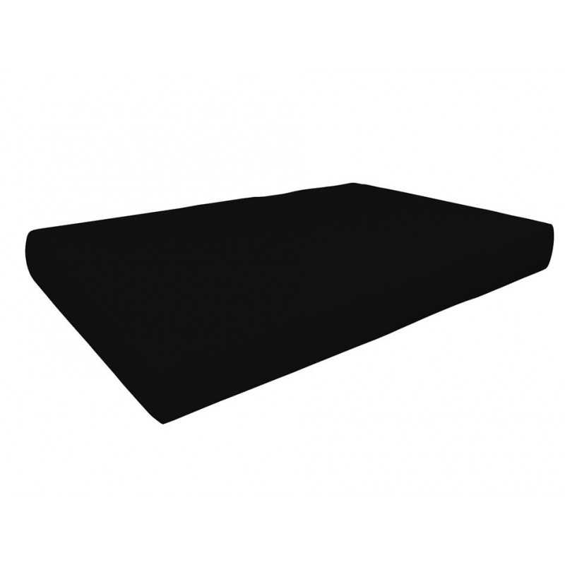 Pallet Garden Seat Cushion Waterproof 120x80x15 Black