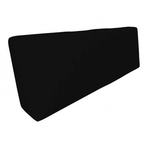 Pallet Garden Backrest Cushion Waterproof 120x40x20/10 Black