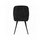 Dining Chair, Upholstered Chair, Living Room Chair, Upholstered Armchair, Black