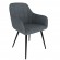 Dining Chair, Upholstered Chair, Living Room Chair, Upholstered Armchair, Anthracite