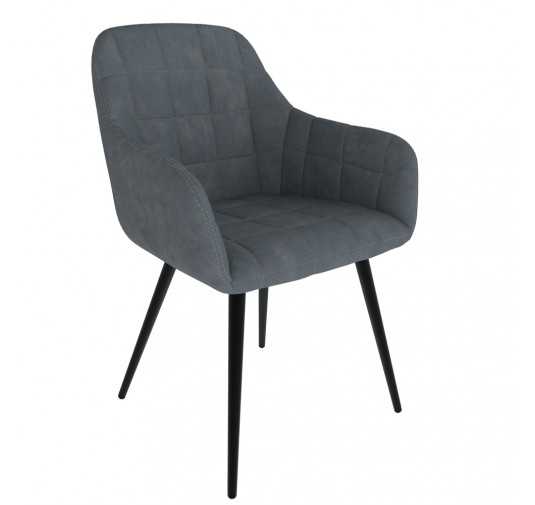 Dining Chair, Upholstered Chair, Living Room Chair, Upholstered Armchair, Anthracite