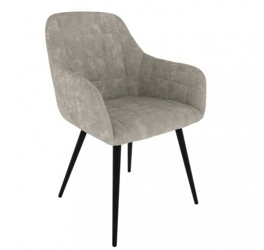 Dining Chair, Upholstered Chair, Living Room Chair, Upholstered Armchair, Grey