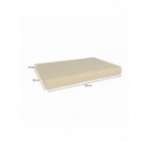 Pallet Garden Seat Cushion 120x80x15 Beige