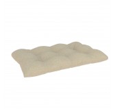 Pallet Seat Cushion, Quilted, 120x60x12 cm, Beige