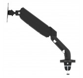 Monitor Arm, VESA-compatible PC Screen Holder, Gas Spring Adjustment