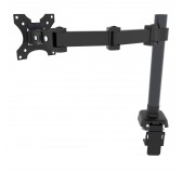 Monitor Arm, VESA-compatible PC Screen Holder, Articulating Monitor Arm