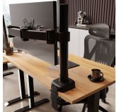 Monitor Arm, VESA-compatible PC Screen Holder, Articulating Monitor Arm