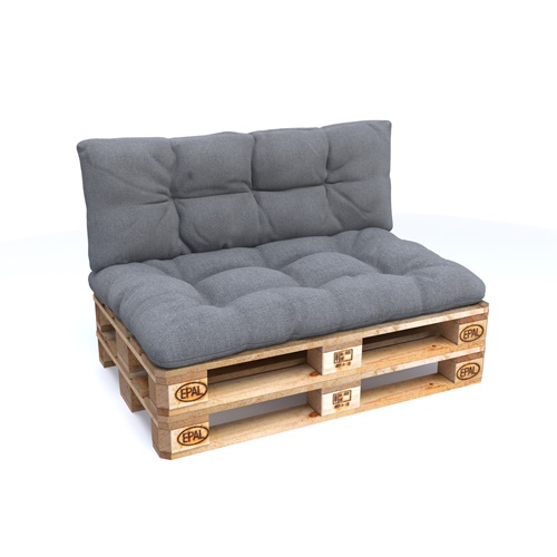 Quilted pallet cushions