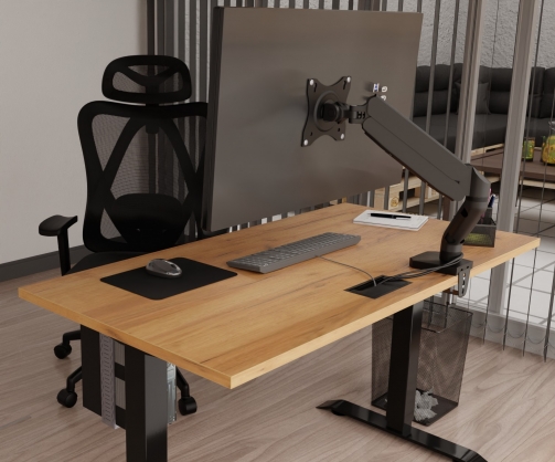 Ergonomic work setup – selecting the right monitor arm for your desk